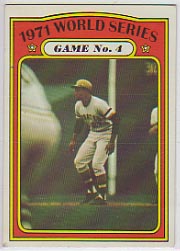 1972 Topps Baseball Cards      226     Roberto Clemente WS